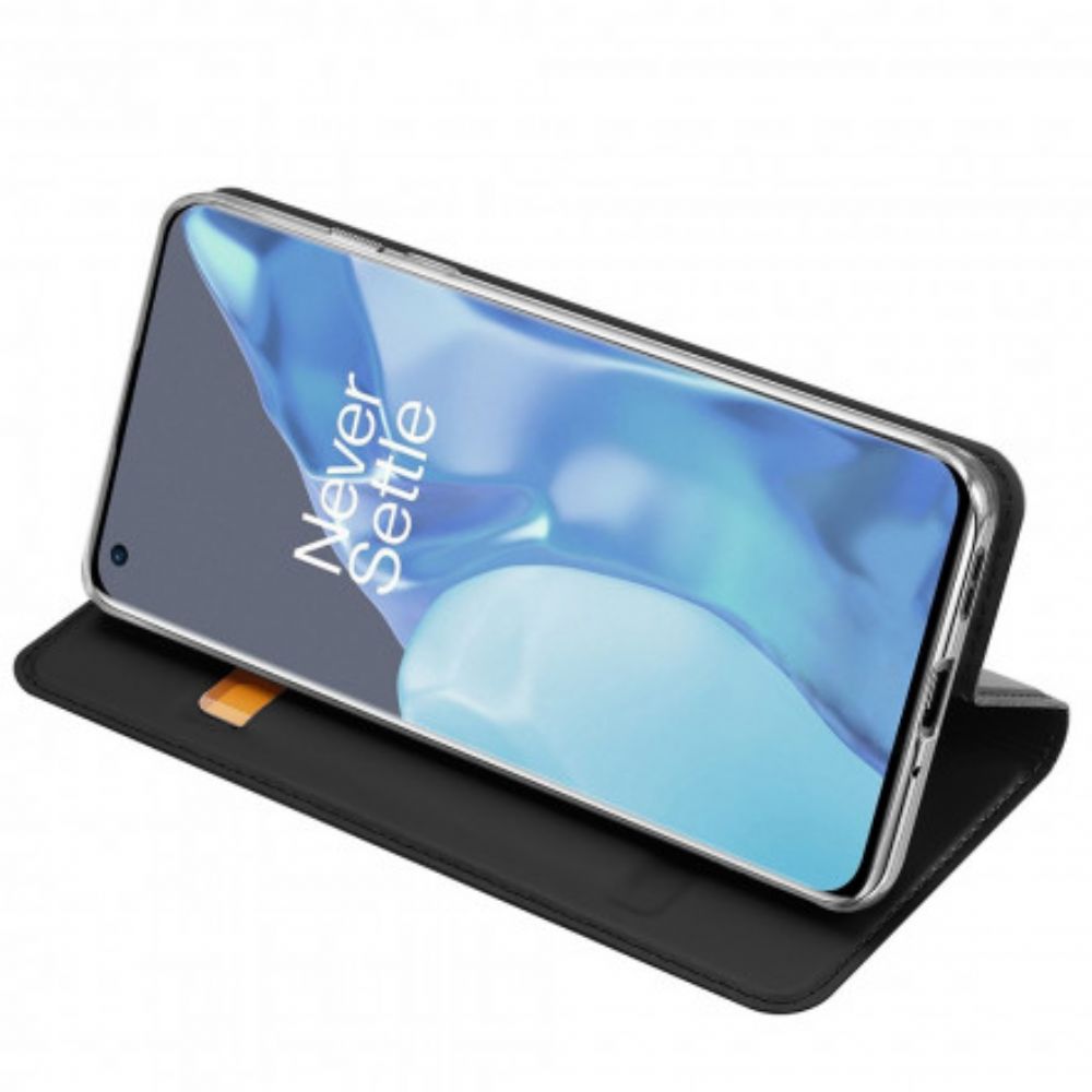 Bescherming Hoesje voor OnePlus 9 Pro Folio-hoesje Dux Ducis Pro-skin