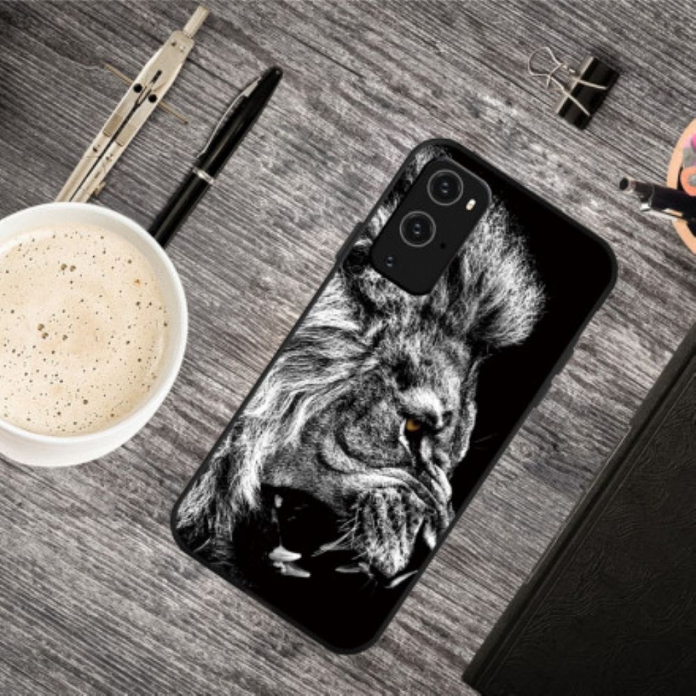 Hoesje voor OnePlus 9 Pro Felle Leeuw