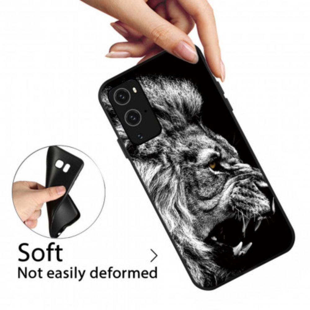 Hoesje voor OnePlus 9 Pro Felle Leeuw