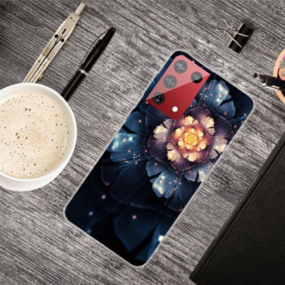 Hoesje voor OnePlus 9 Pro Flexibele Bloemen