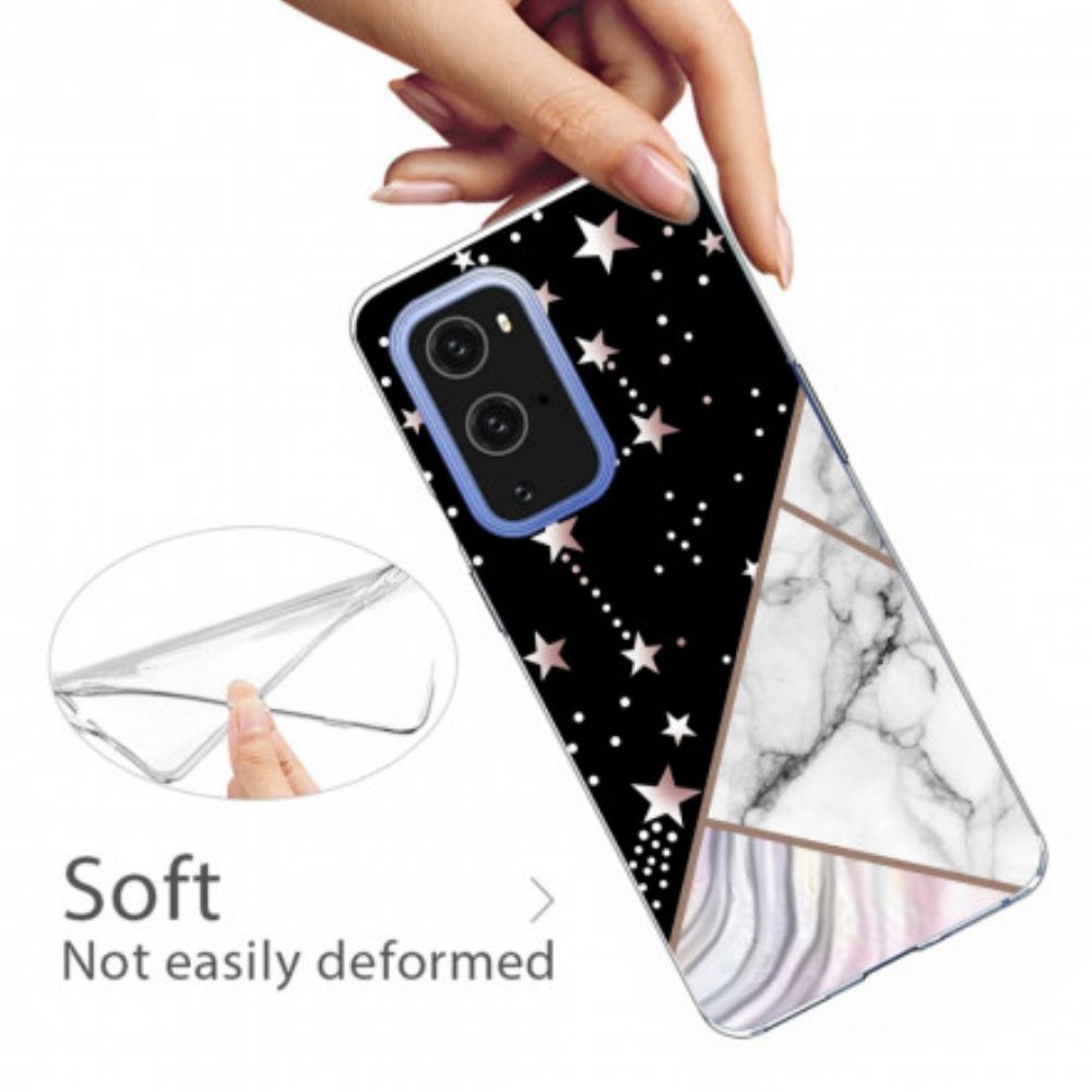 Hoesje voor OnePlus 9 Pro Marmeren Ontwerp