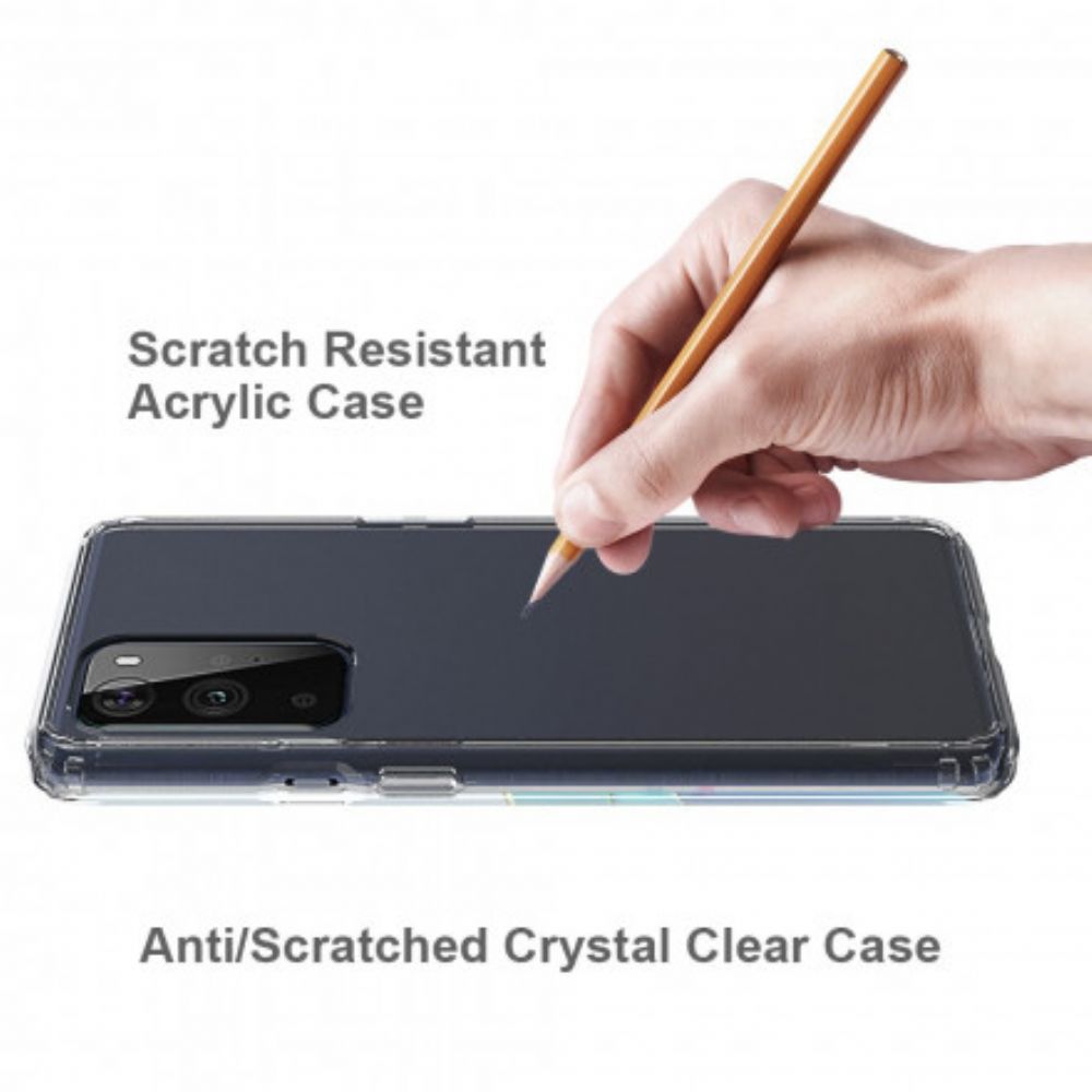 Telefoonhoesje voor OnePlus 9 Pro Transparant Hybride Ontwerp