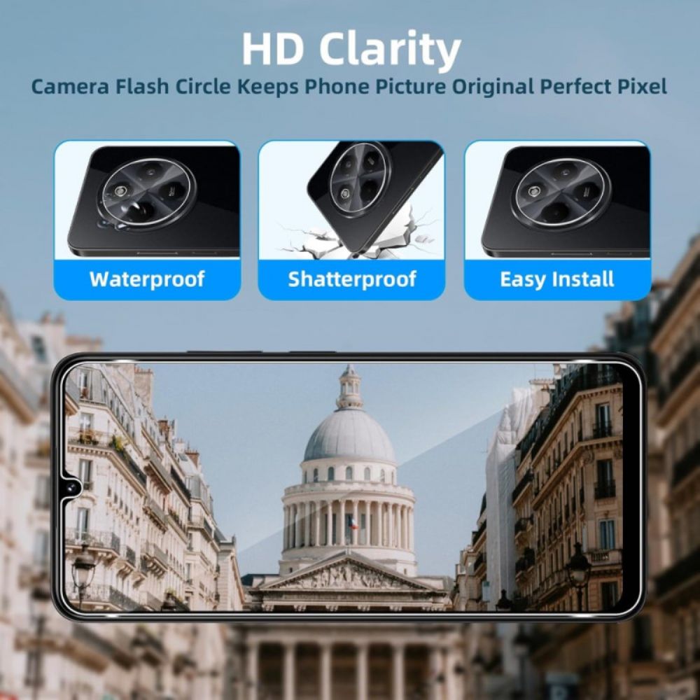 Dubbele Gehard Glazen Scherm- En Camerabeschermer Voor Xiaomi Redmi 14c / Poco C75