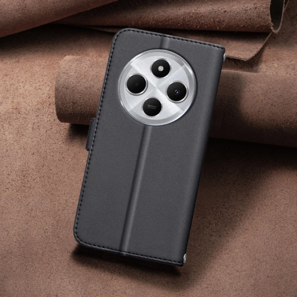 Folio-hoesje Poco C75 Binfen Color Pufferjackstijl