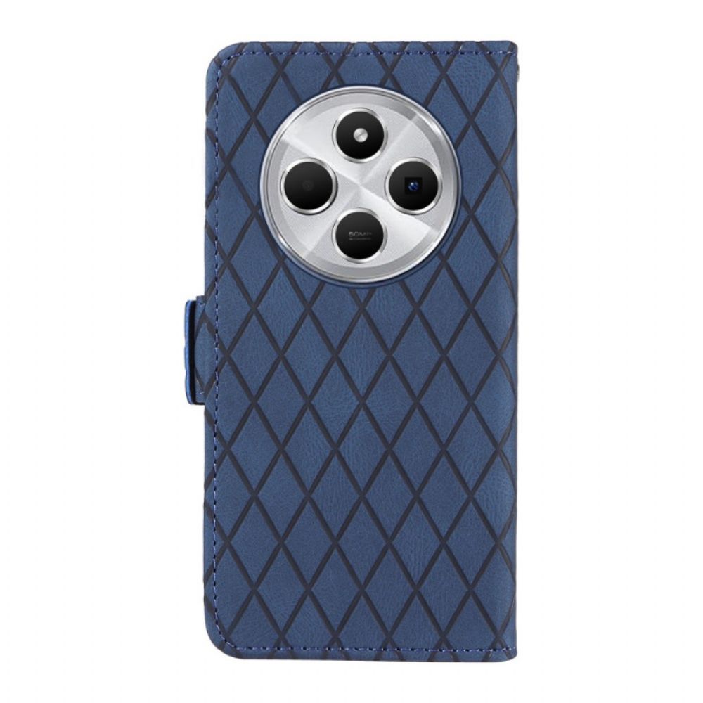 Folio-hoesje Poco C75 Diamanten