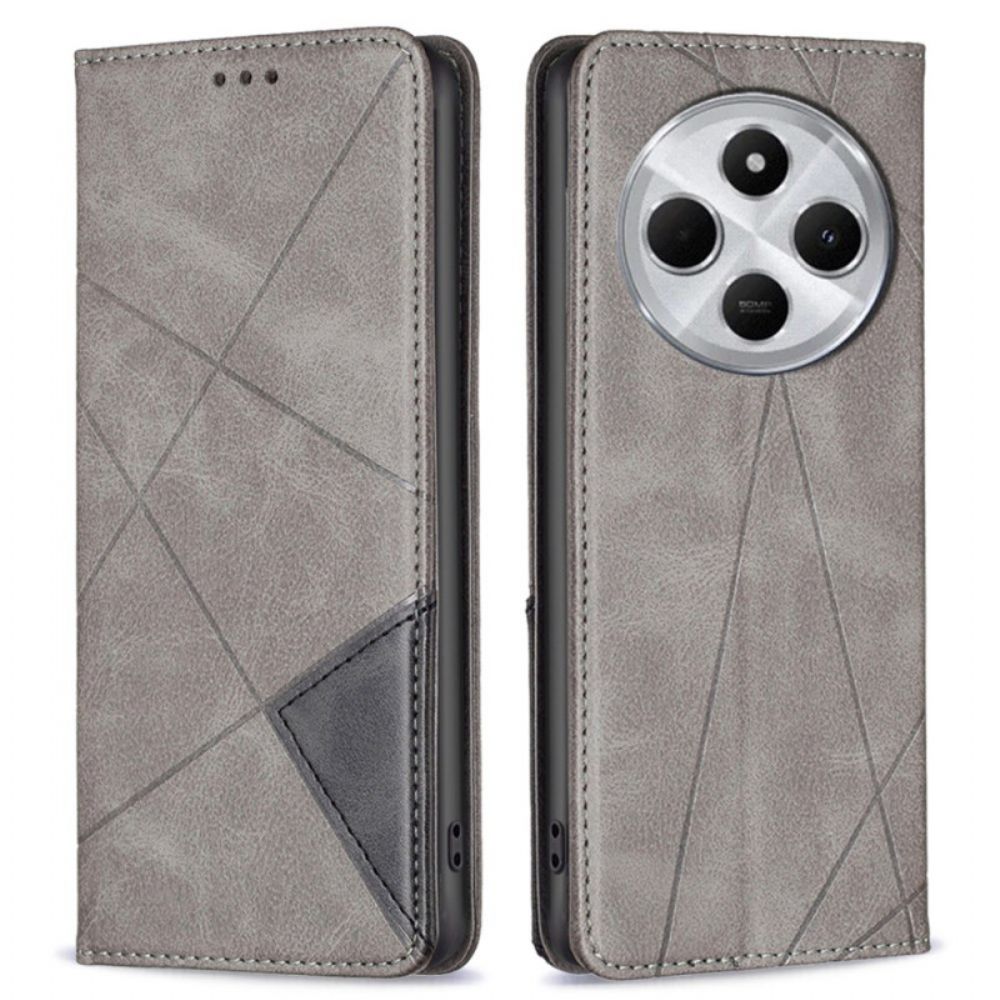 Folio-hoesje Poco C75 Geometrisch Binfen Color