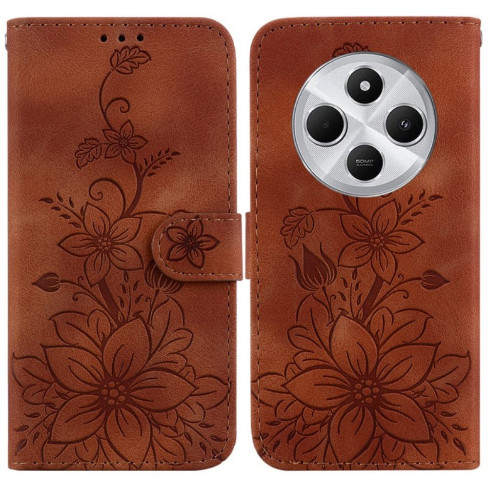 Folio-hoesje Poco C75 Telefoonhoesje Fleur-de-lis