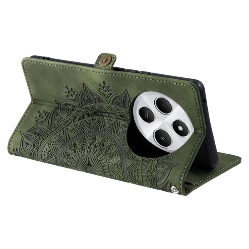 Folio-hoesje Poco C75 Telefoonhoesje Mandala Portemonnee