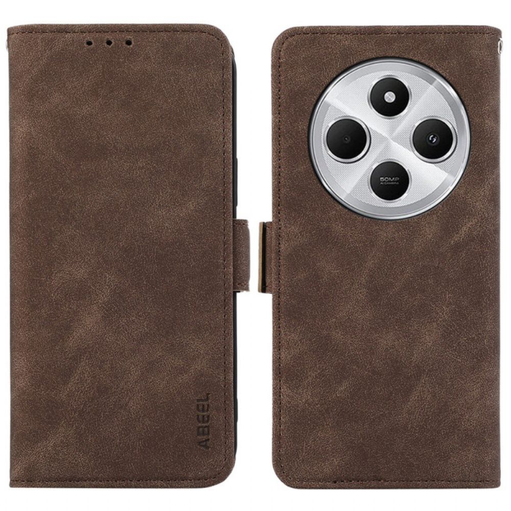 Folio-hoesje Poco C75 Telefoonhoesje Vintage Abeel