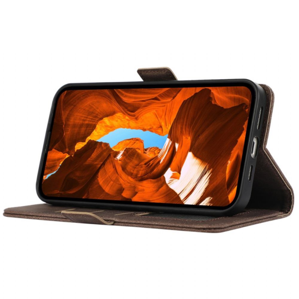 Folio-hoesje Poco C75 Telefoonhoesje Vintage Abeel