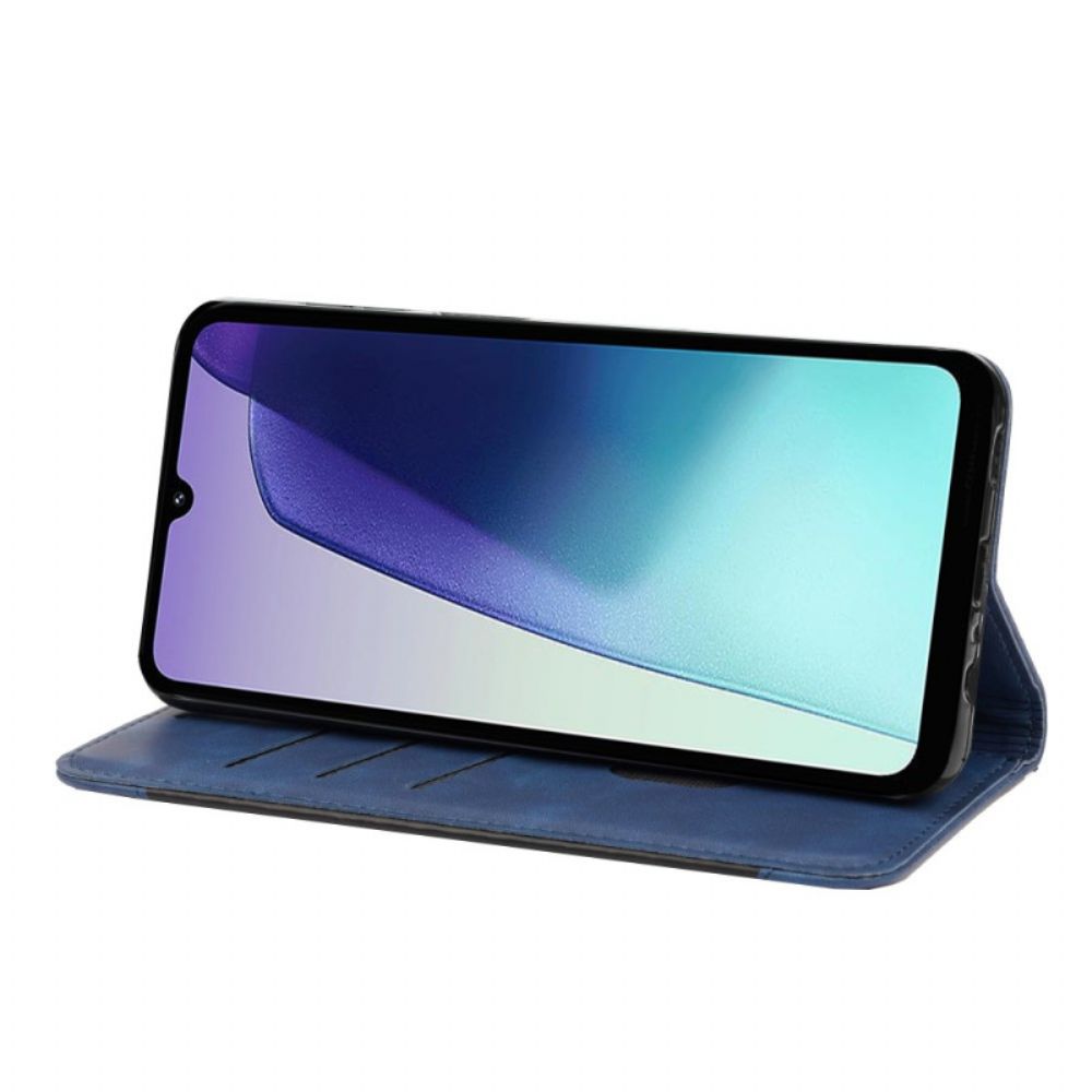 Folio-hoesje Poco C75 Tweekleurig