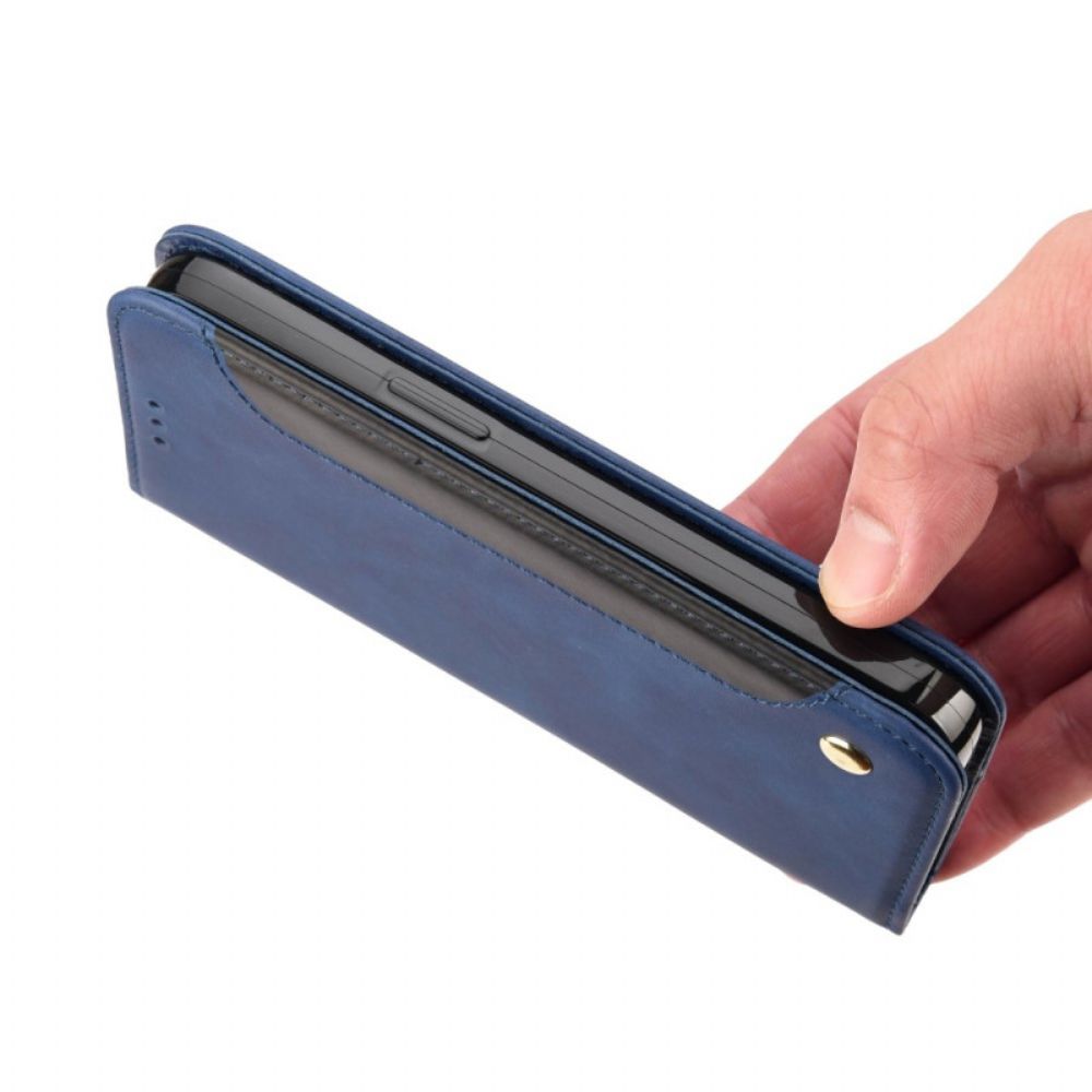 Folio-hoesje Poco C75 Tweekleurig