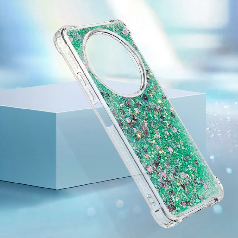 Hoesje Poco C75 Glitter Bescherming Hoesje