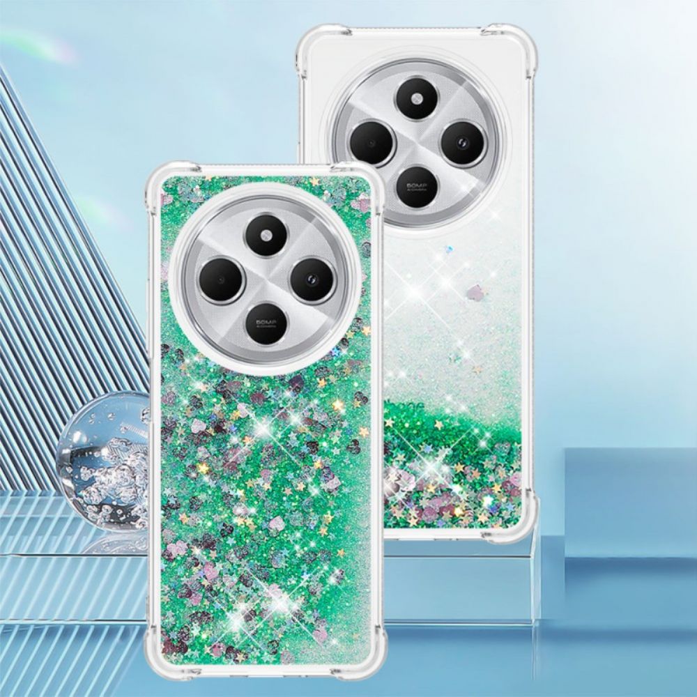 Hoesje Poco C75 Glitter Bescherming Hoesje
