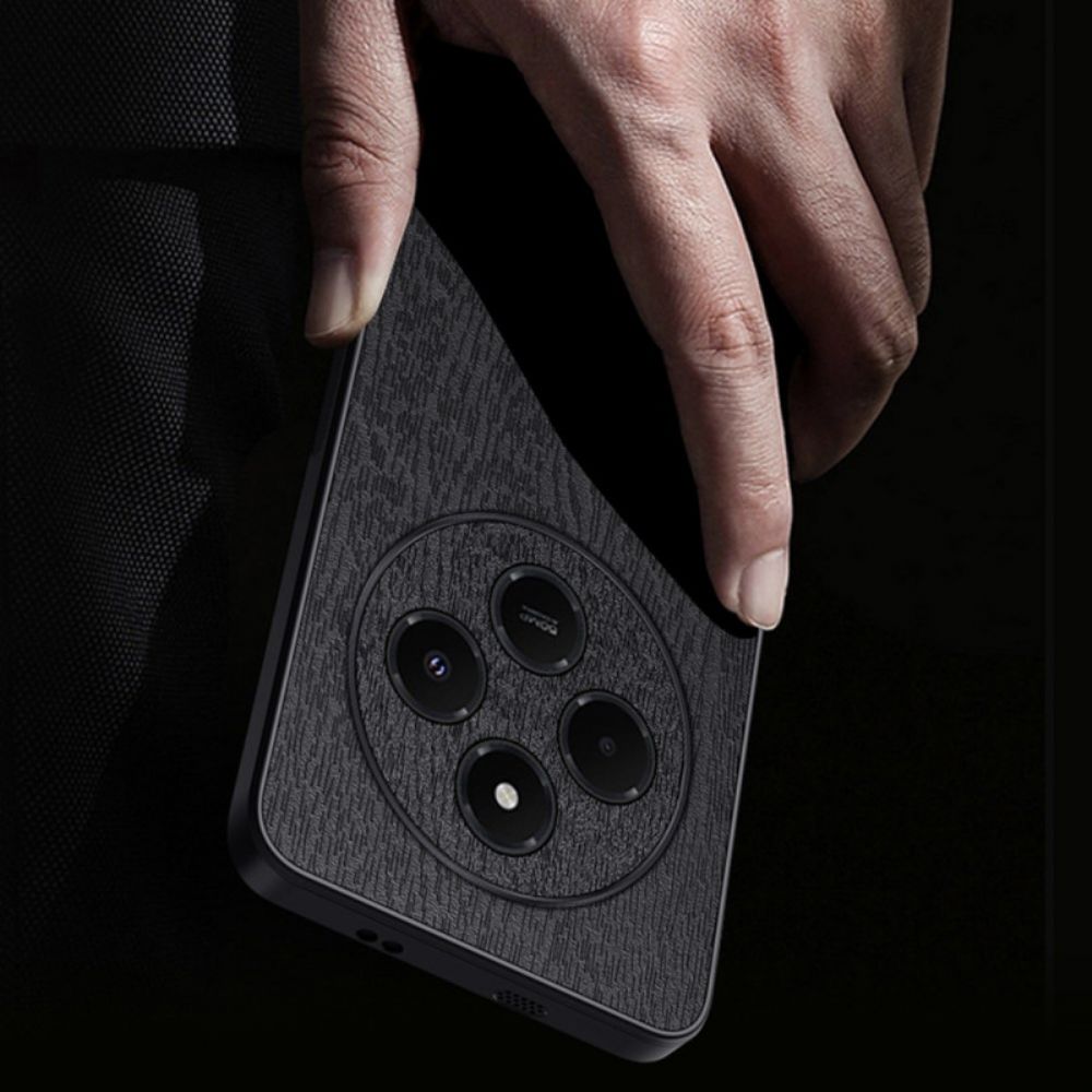 Hoesje Poco C75 Houttextuur Bescherming Hoesje