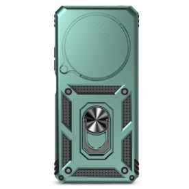 Hoesje Poco C75 Kadem Ringhouder En Cameracover Met Bloem- En Strass-steentjes