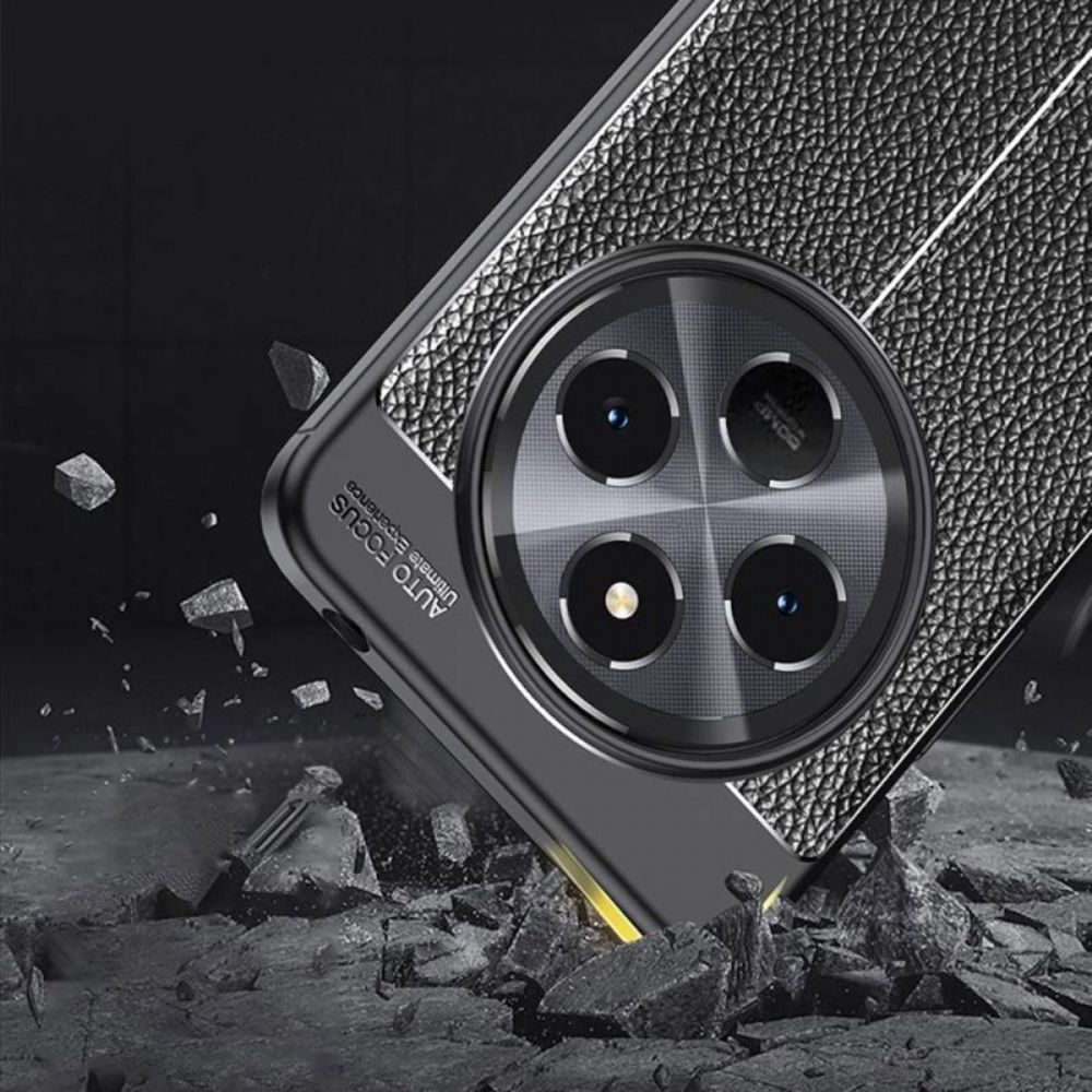 Hoesje Poco C75 Lychee-textuur