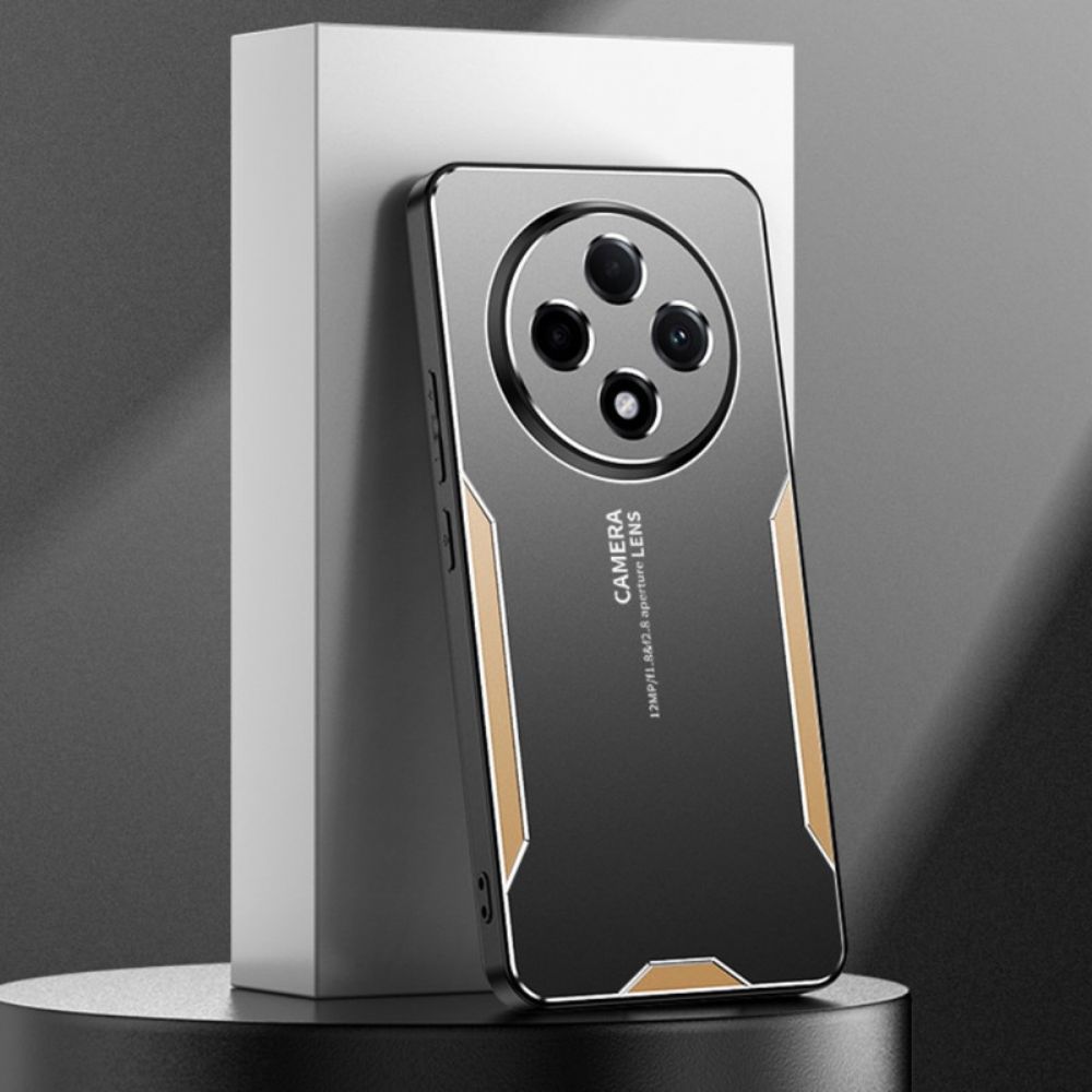 Hoesje Poco C75 Metaaleffect Bescherming Hoesje