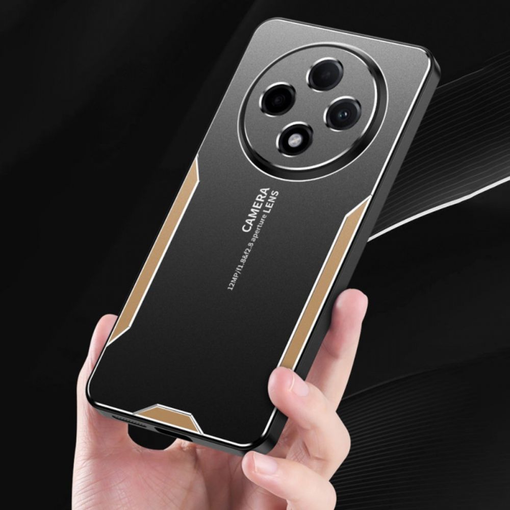 Hoesje Poco C75 Metaaleffect Bescherming Hoesje