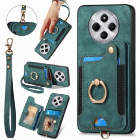 Hoesje Poco C75 Multifunctionele Rfid Bescherming Hoesje