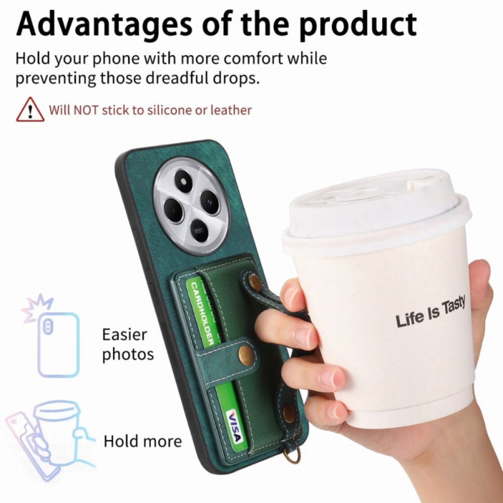 Hoesje Poco C75 Retro Multifunctioneel