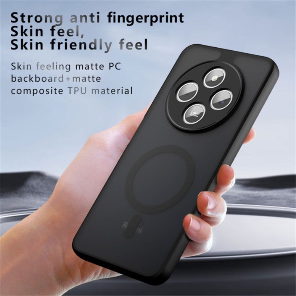 Hoesje Voor Poco C75 Magsafe-compatibel Matte Textuur