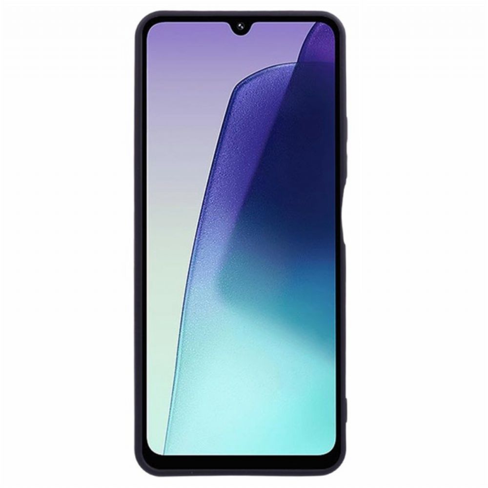 Hoesje Voor Poco C75 Siliconen Met Gehard Glazen Schermbeschermer