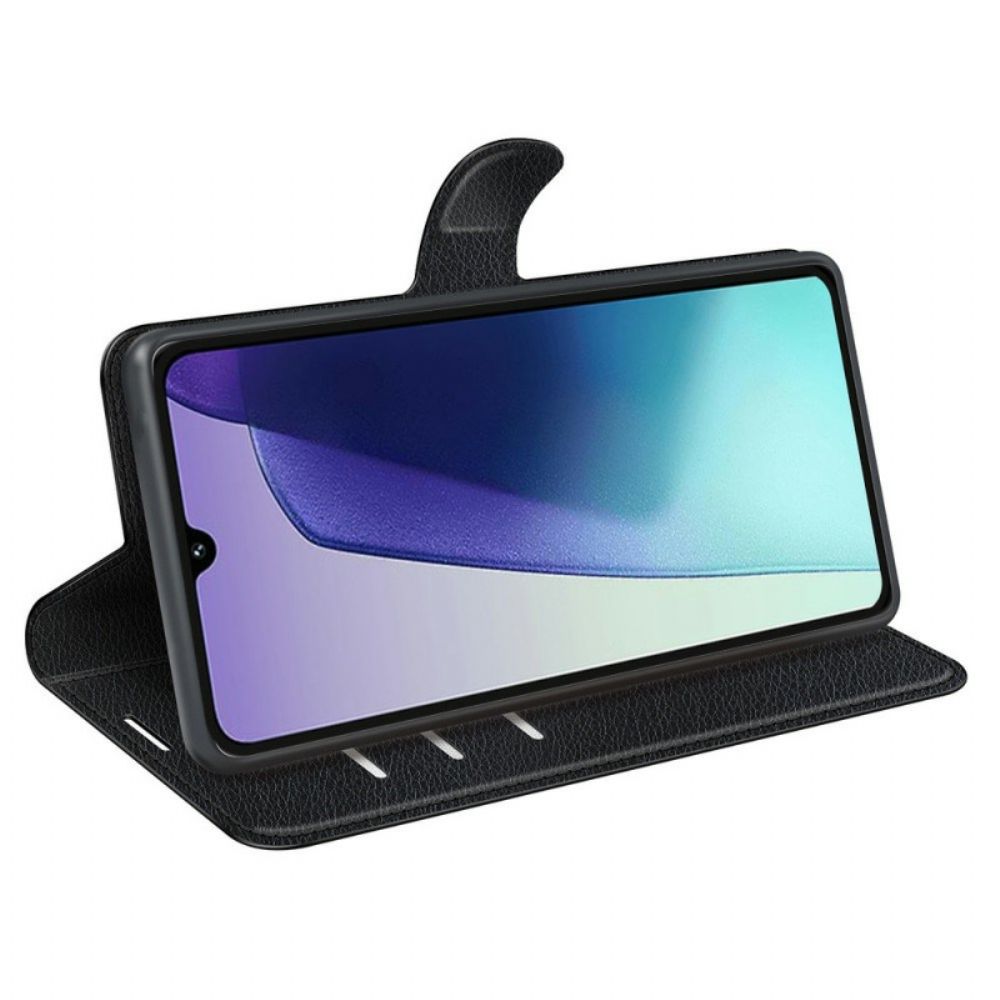 Leren Hoesje Poco C75 Lychee Kunstleer