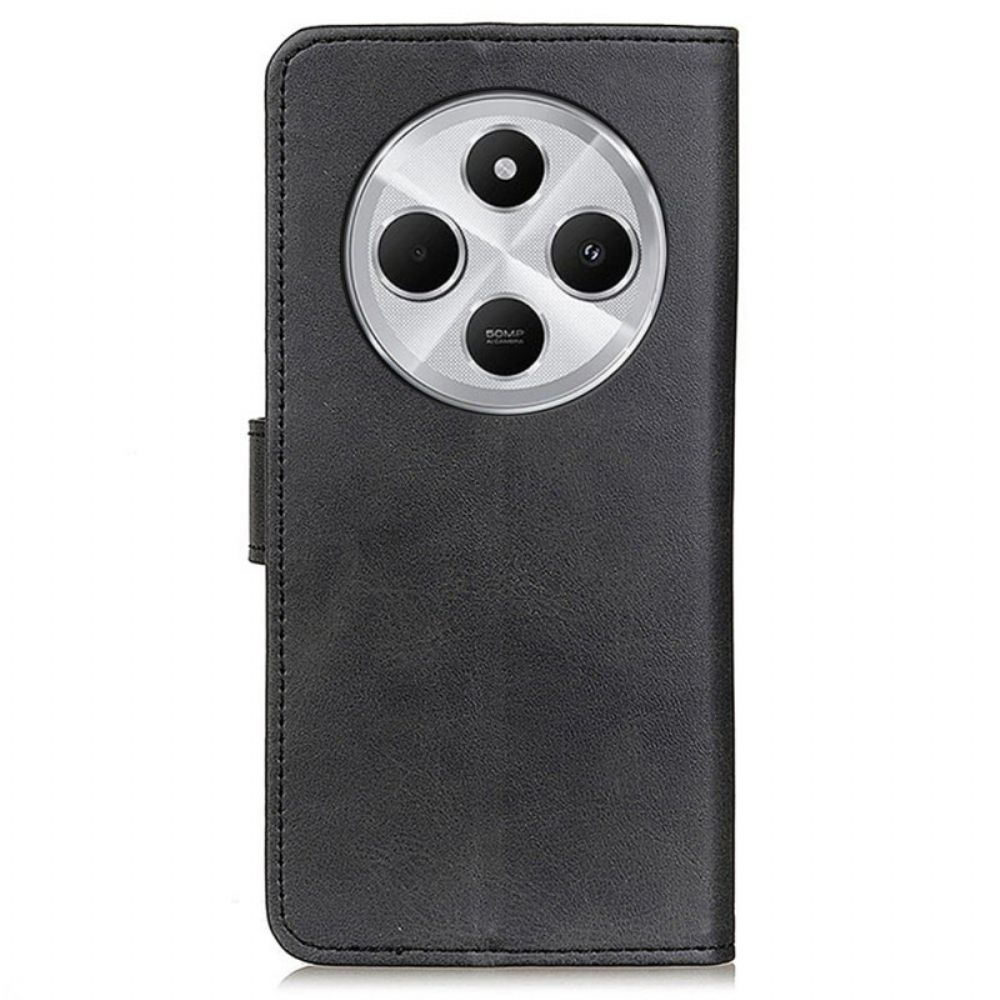 Leren Hoesje Poco C75 Mat Kunstleer Bescherming Hoesje