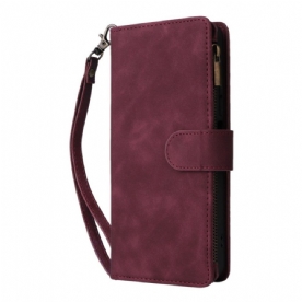 Leren Hoesje Poco C75 Multifunctionele Portemonnee