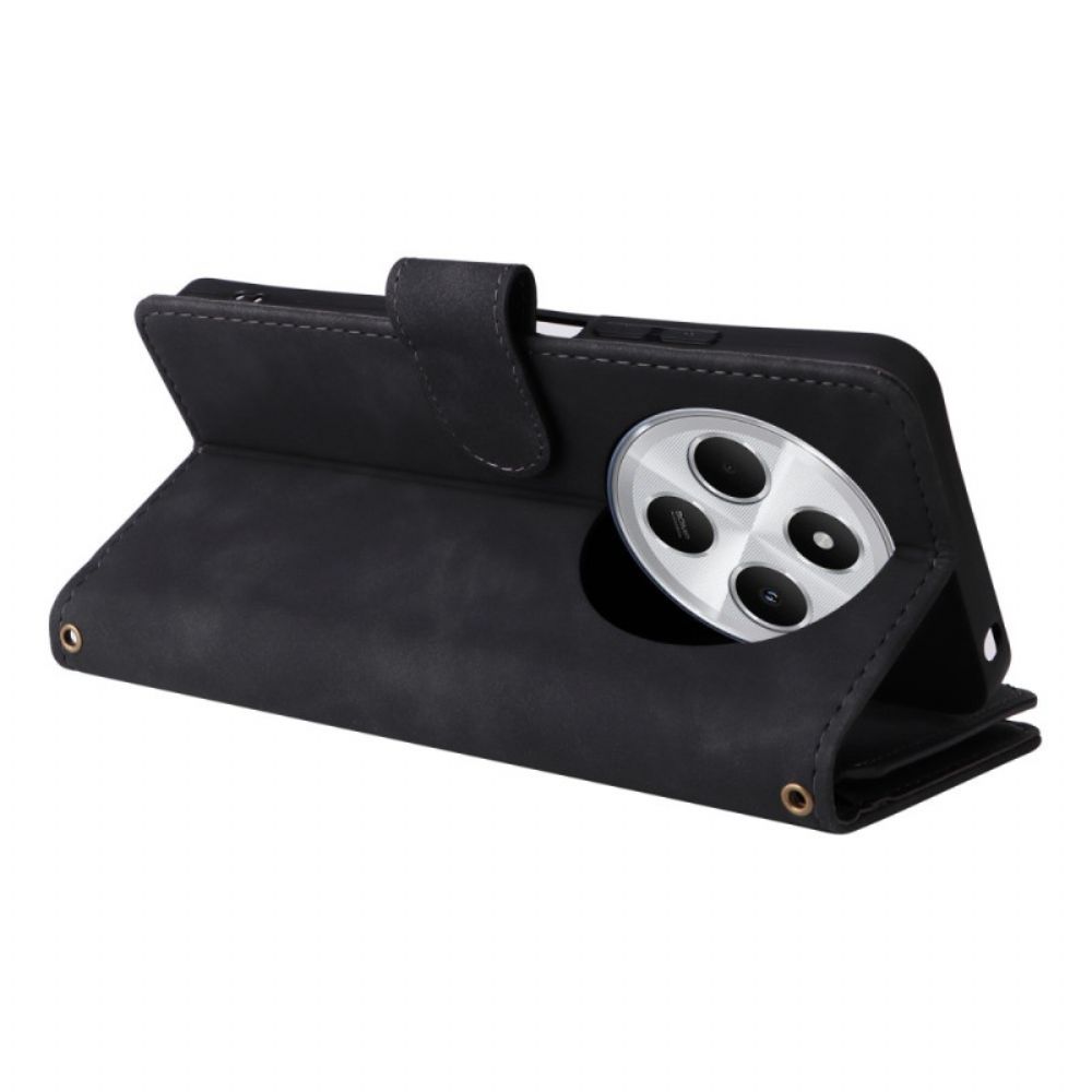 Leren Hoesje Poco C75 Multifunctionele Portemonnee