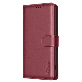 Leren Hoesje Poco C75 Rfid-blokkering Binfen-kleur Bescherming Hoesje