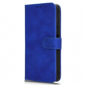 Leren Hoesje Poco C75 Suède-effect Bescherming Hoesje