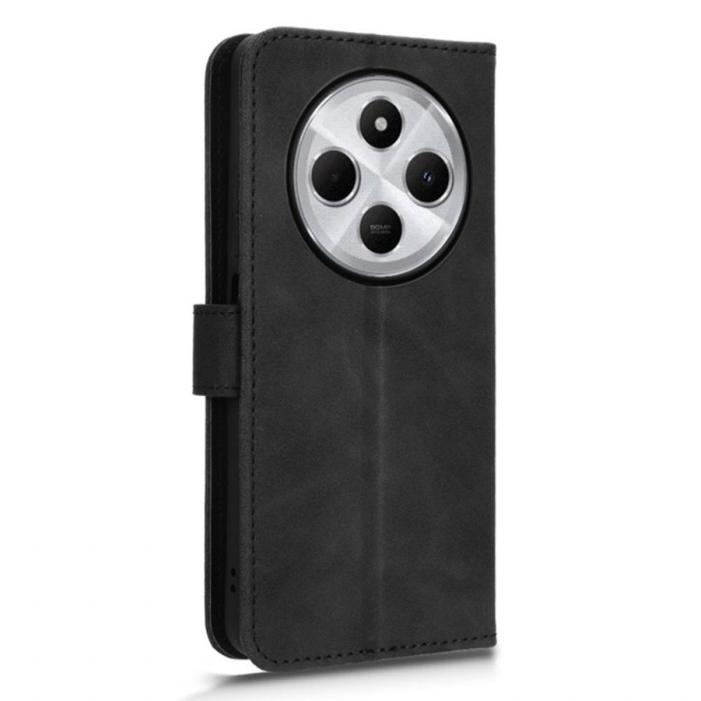 Leren Hoesje Poco C75 Suède-effect Bescherming Hoesje