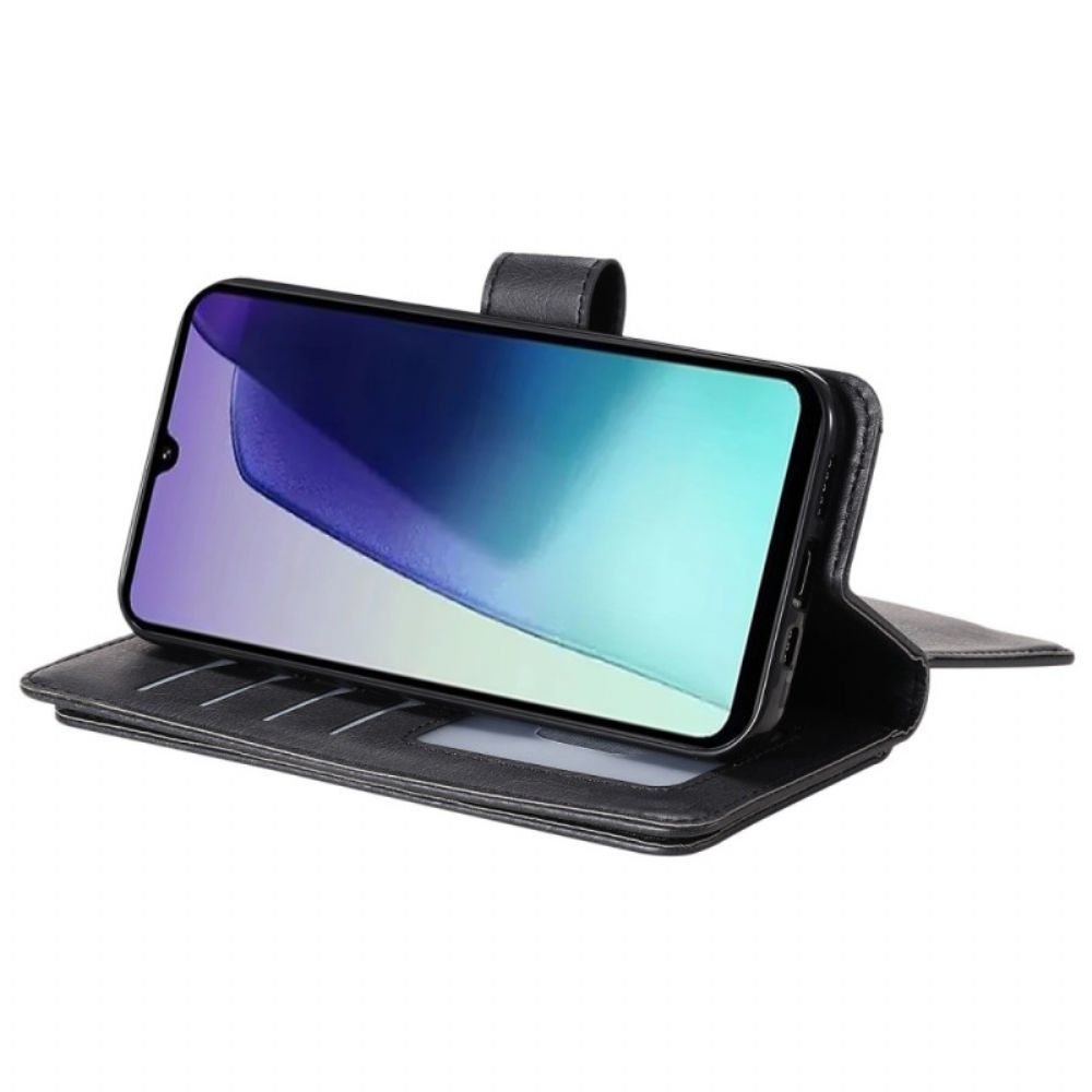 Leren Hoesje Voor Poco C75 10 Kaarthouders