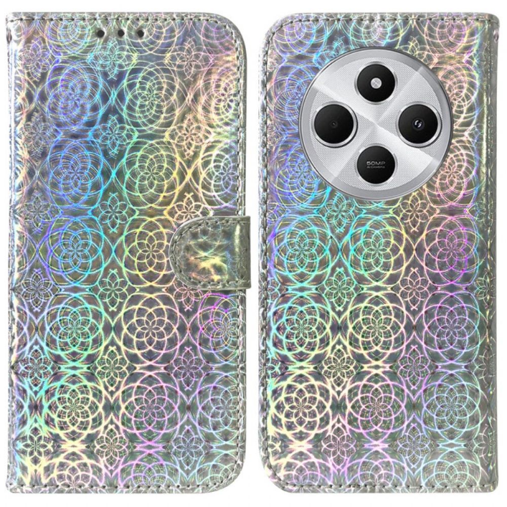 Leren Hoesje Voor Poco C75 Discostijl