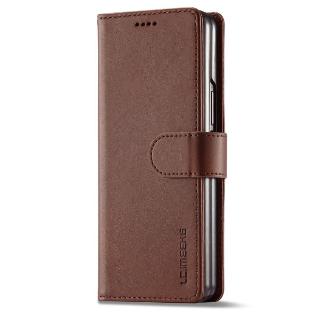 Flip Case voor Samsung Galaxy Z Fold 4 Lc. Imeeke Klassiek Kunstleer