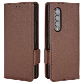 Folio-hoesje voor Samsung Galaxy Z Fold 4 Kunstleer Winston