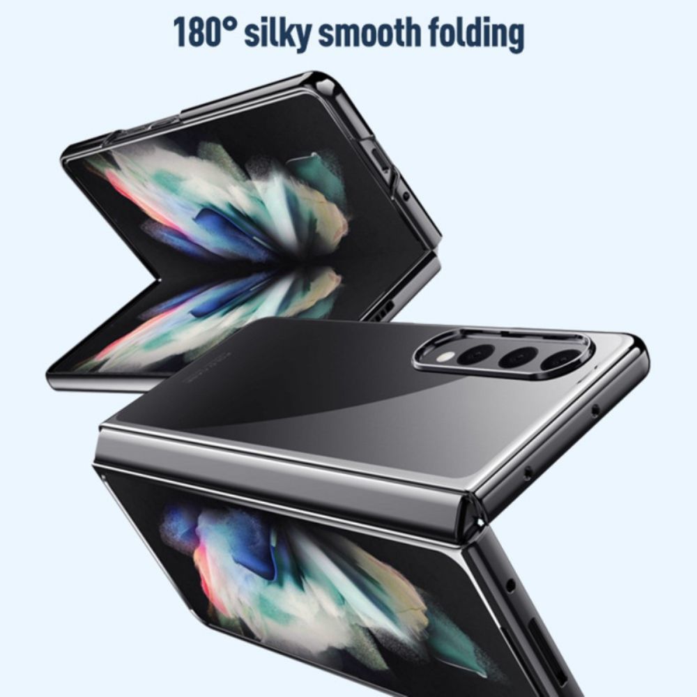 Hoesje voor Samsung Galaxy Z Fold 4 Discreet Metaal