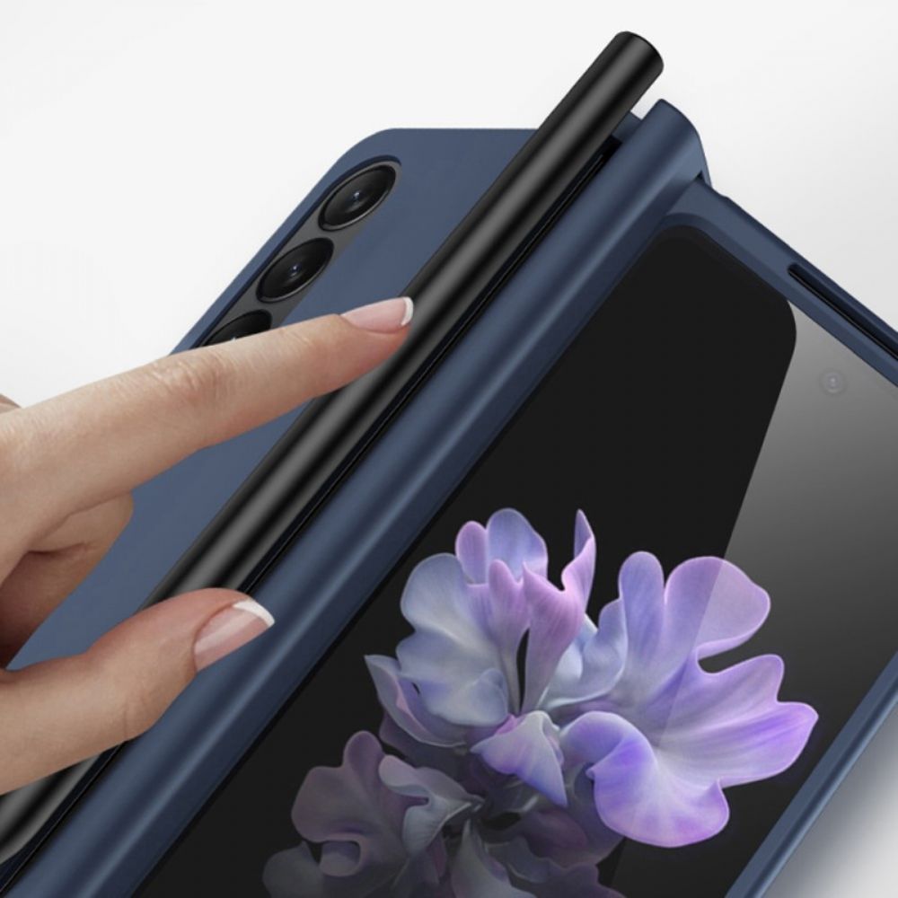 Hoesje voor Samsung Galaxy Z Fold 4 Discrete Mat Scharnierend