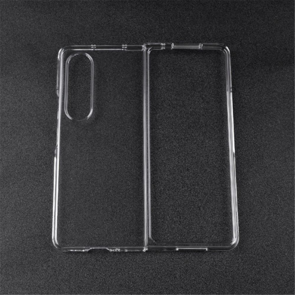 Hoesje voor Samsung Galaxy Z Fold 4 Onzichtbaar Plastic