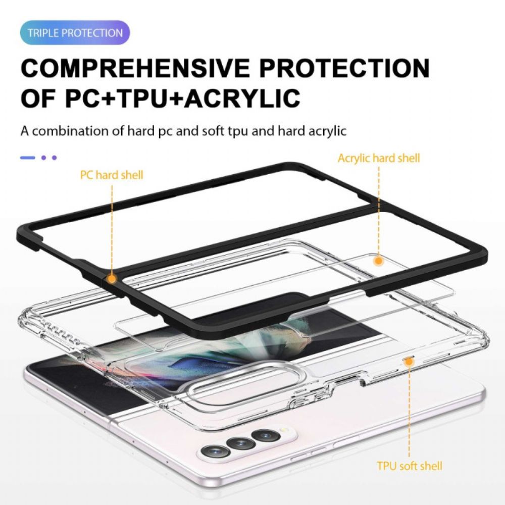 Hoesje voor Samsung Galaxy Z Fold 4 Sportkleding Wissen