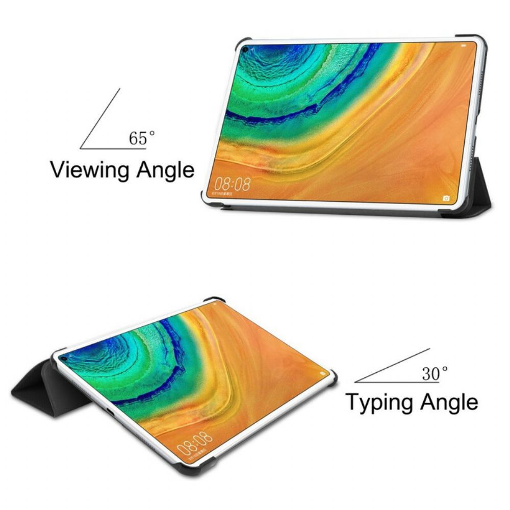Bescherming Hoesje voor Huawei MatePad Pro Klassiek Kunstleer