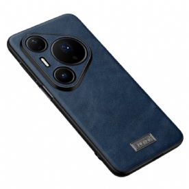 Cover Hoesje Huawei Pura 80 Pro Telefoonhoesje Sulada Lederlook