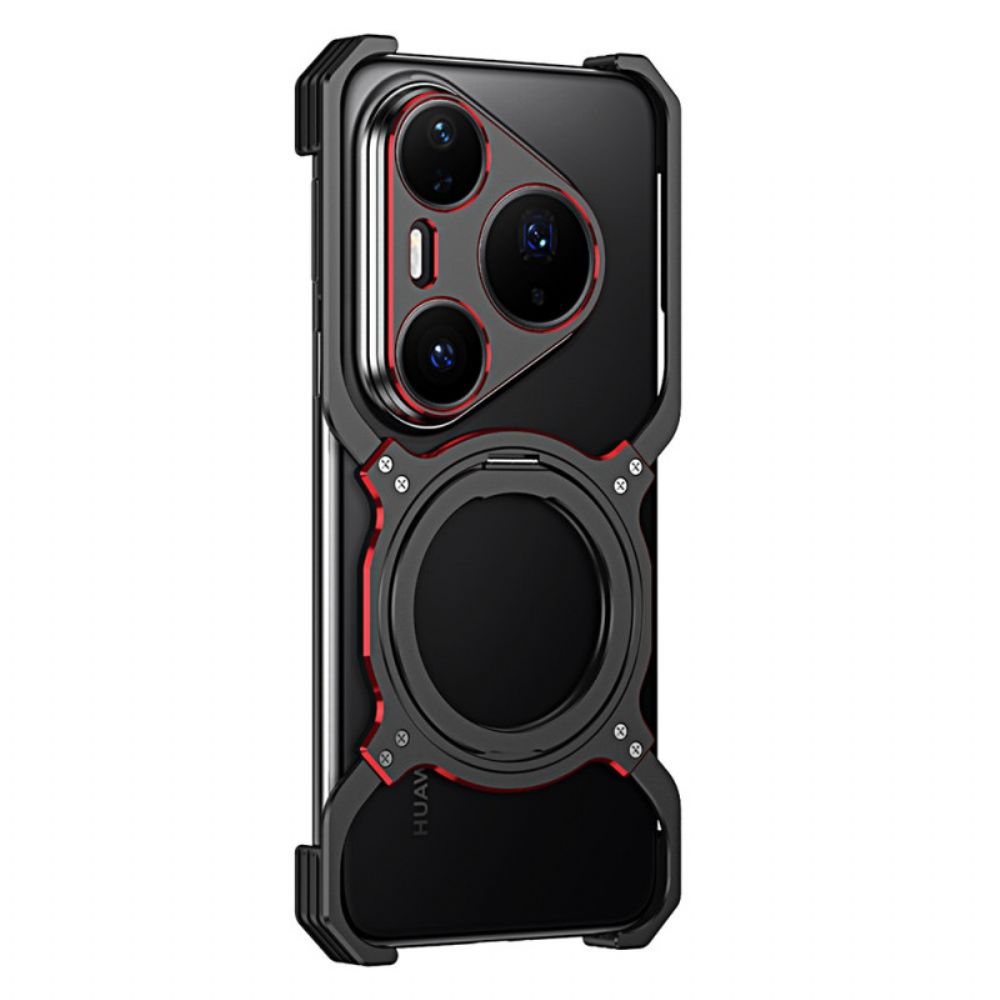 Hoesje Huawei Pura 80 Pro Geïntegreerde Houder En Magnetische Bevestiging