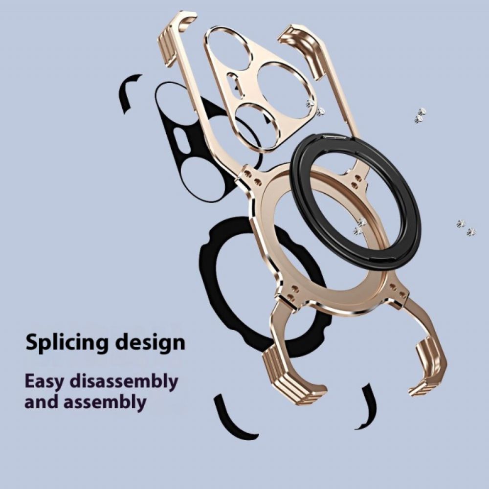 Hoesje Huawei Pura 80 Pro Geïntegreerde Houder En Magnetische Bevestiging