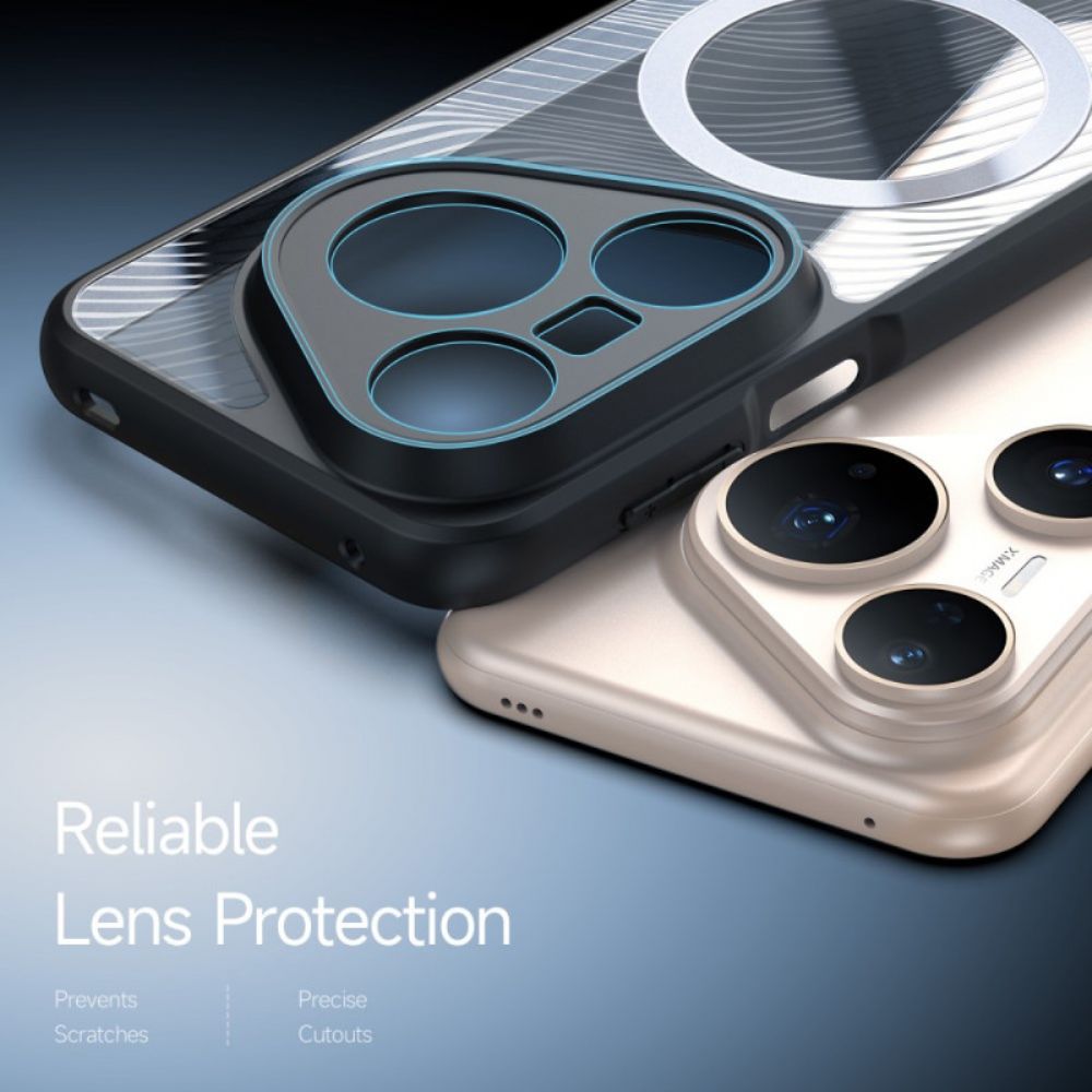 Hoesje Huawei Pura 80 Pro Magsafe Aimo-serie Dux Ducis Bescherming Hoesje