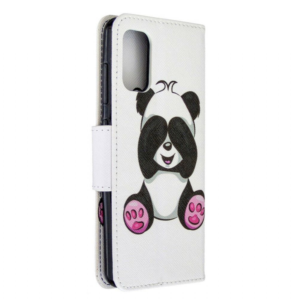 Flip Case voor Samsung Galaxy A41 Pandaplezier