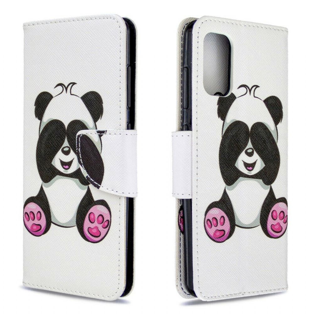 Flip Case voor Samsung Galaxy A41 Pandaplezier