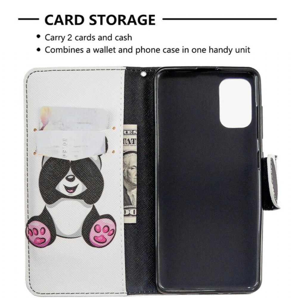 Flip Case voor Samsung Galaxy A41 Pandaplezier